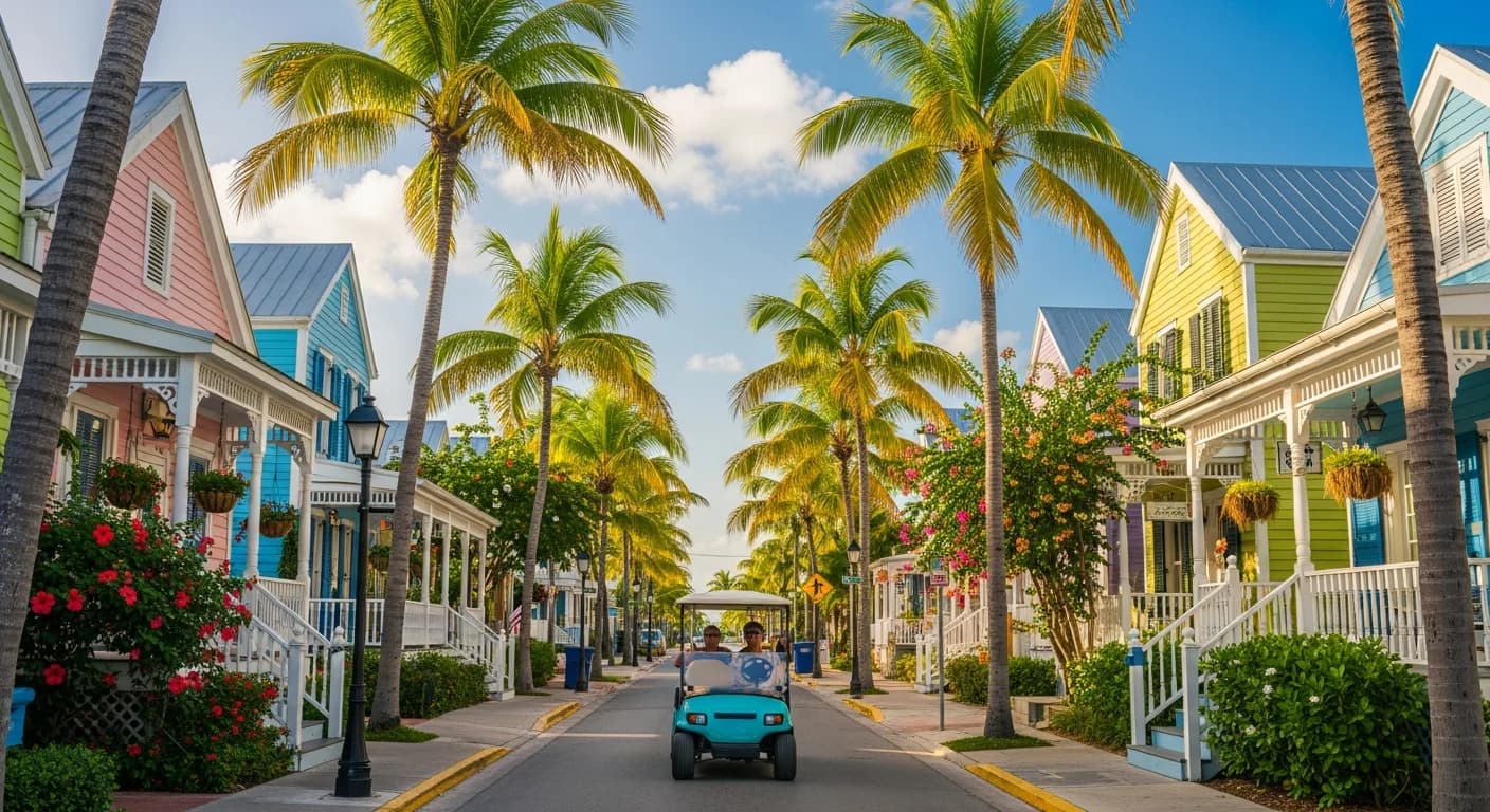 Key West street scene