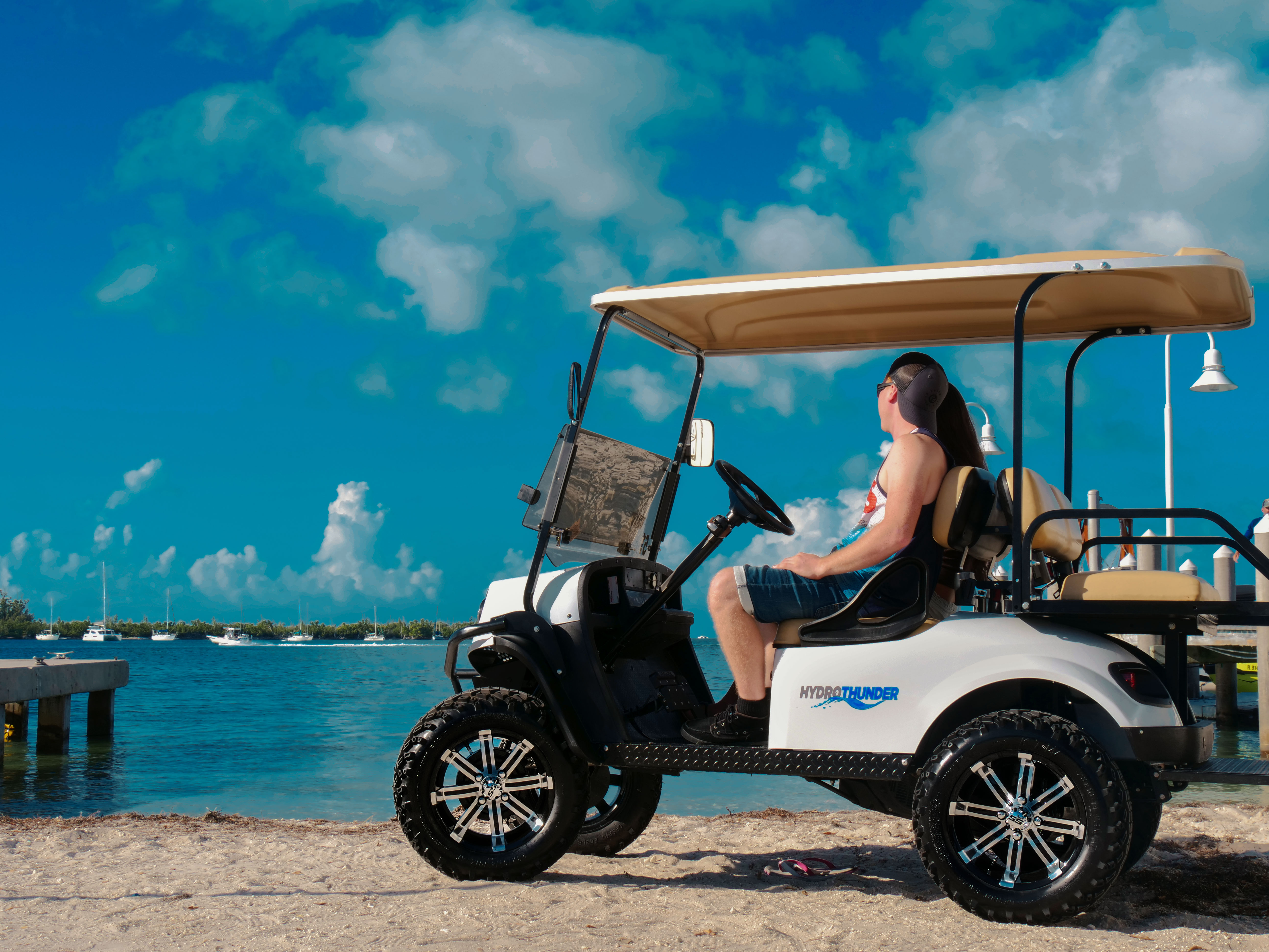 Key West Electric Car Rental Golf Cart Rentals HydroThunder
